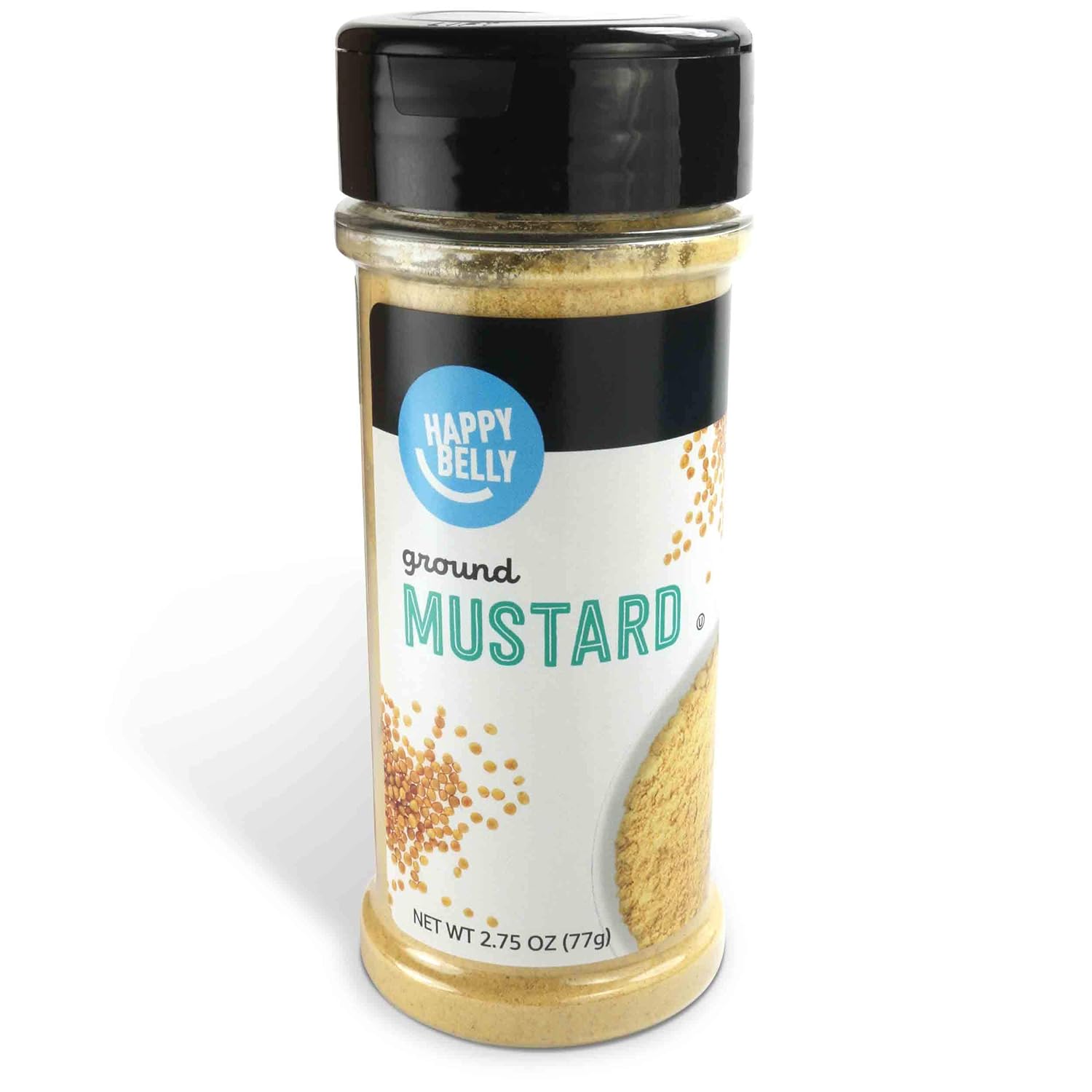 Amazon Brand - Happy Belly Ground Mustard, 2.75 Ounce (Pack Of 1)