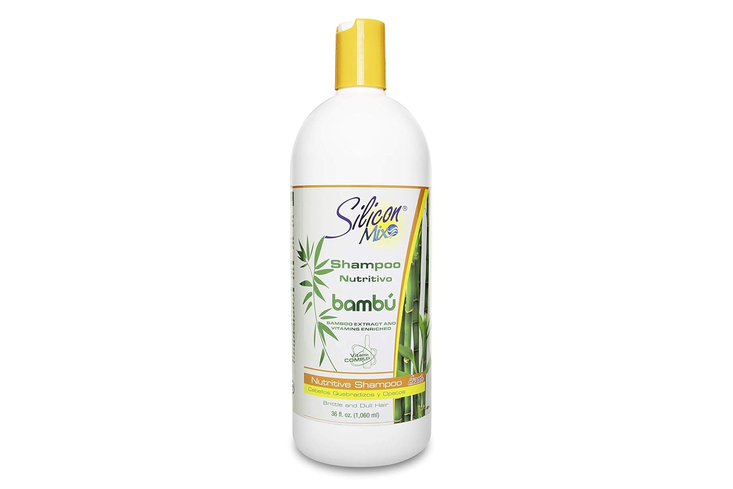 Silicon Mix - Nutritivo Bambú: Bamboo Extract And Vitamins Enriched [Nutritive Shampoo] 36 fl. oz. : Hair Shampoos : Beauty & Personal Care