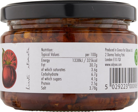 Odysea Sun-Dried Tomato Meze, Glass Jar, 230 G