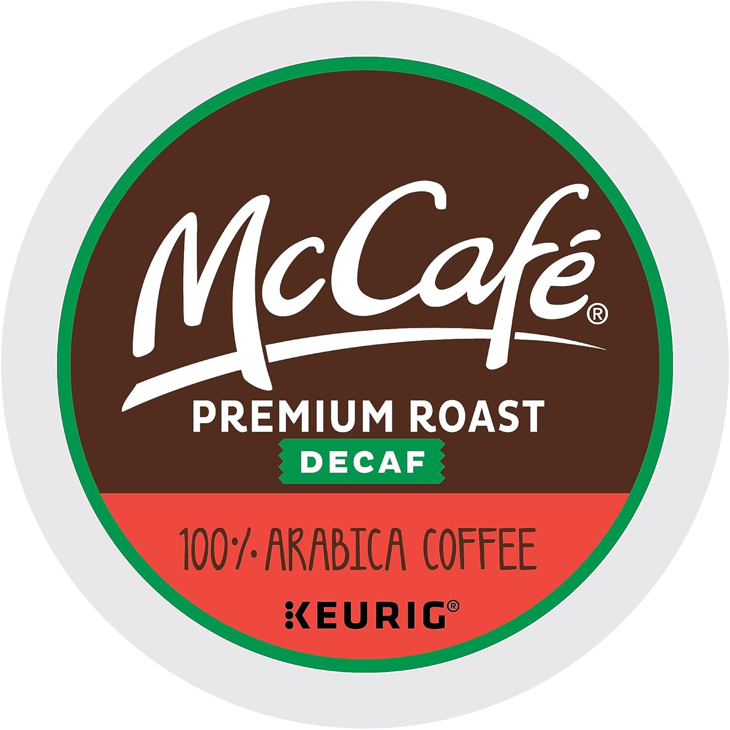 McCafe Premium Roast Decaf Coffee, Single Serve Keurig K-Cup Pods, Decaffeinated, 96 Count (4 Packs of 24) : Everything Else