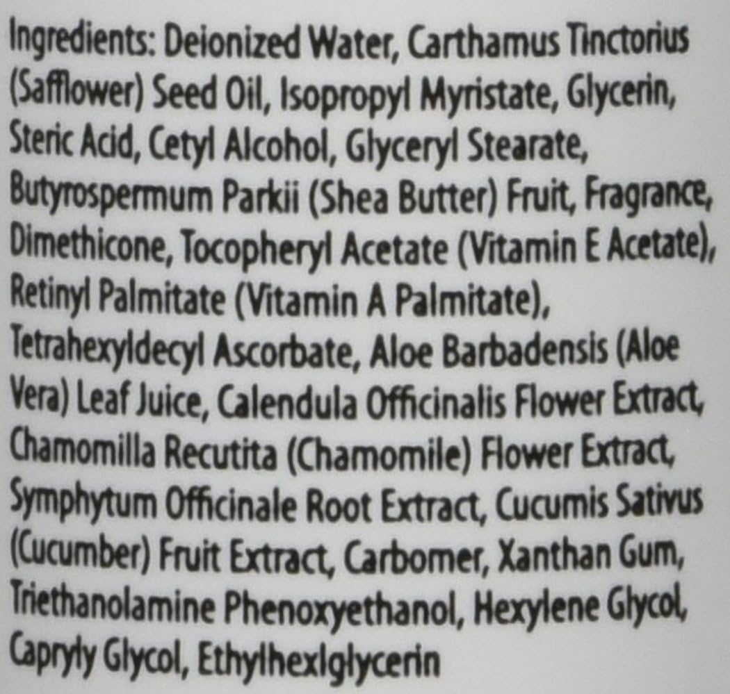 Primal Elements Hand And Body Cream Shea Butter Lotion, Tahitian Vanilla, 8 Ounce