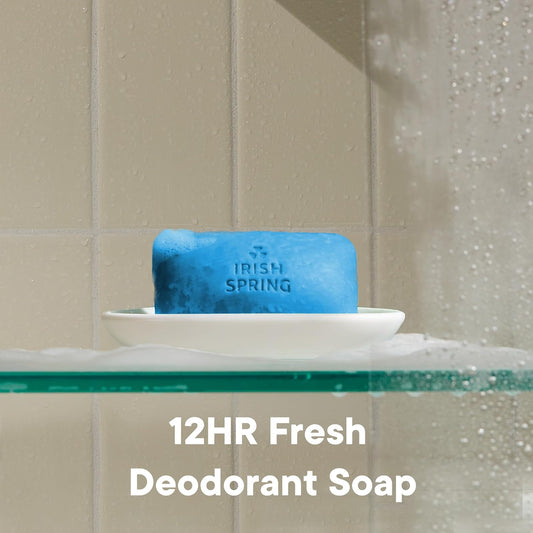 Irish Spring Aloe Vera Moisturizing Bar Soap, 44.4 Oz