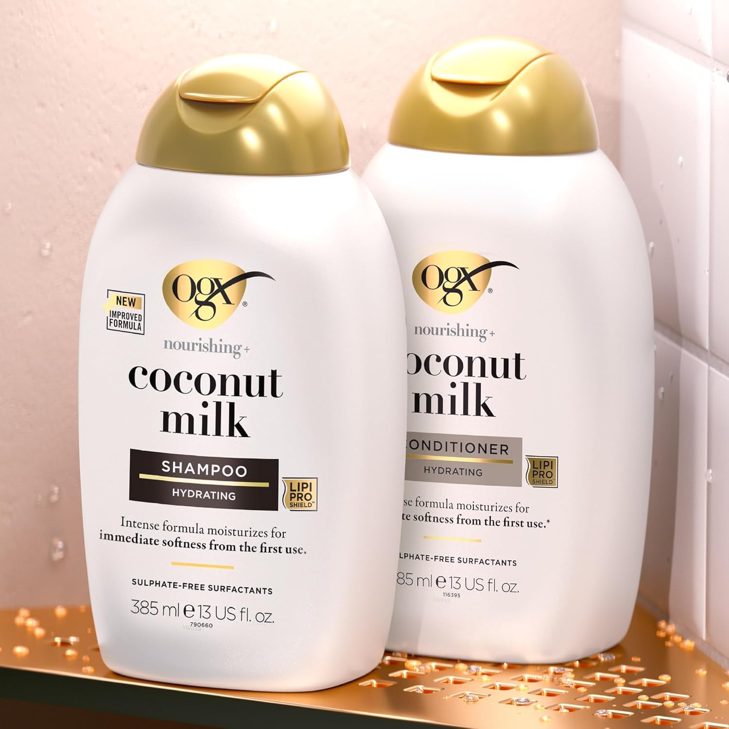 Ogx Coconut Miracle Oil Shampoo For Damaged Hair, 385Ml