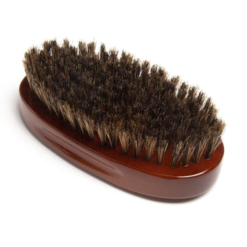 Diane Premium 100% Boar Bristle Military Wave Brush for Men and Barbers – Medium Bristles for Thick Coarse Hair – Use for Detangling, Smoothing, Wave Styles, Soft on Scalp, Restores Shine