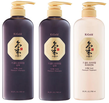 Daeng Gi Meo Ri Ki Gold Premium Set (2 Shampoo And 1 Treatment)