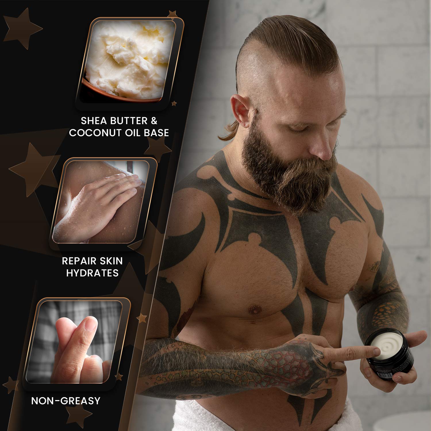 Bossman Colotion (Vetiver X Scent) – 2-In-1 Men'S Lotion & Cologne, Moisturizing & Hydrating Scented Body Cream For Daily Use : Beauty & Personal Care