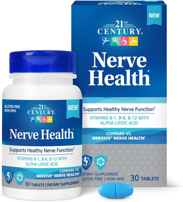 21St Century Nerve Health, 30 Tablets