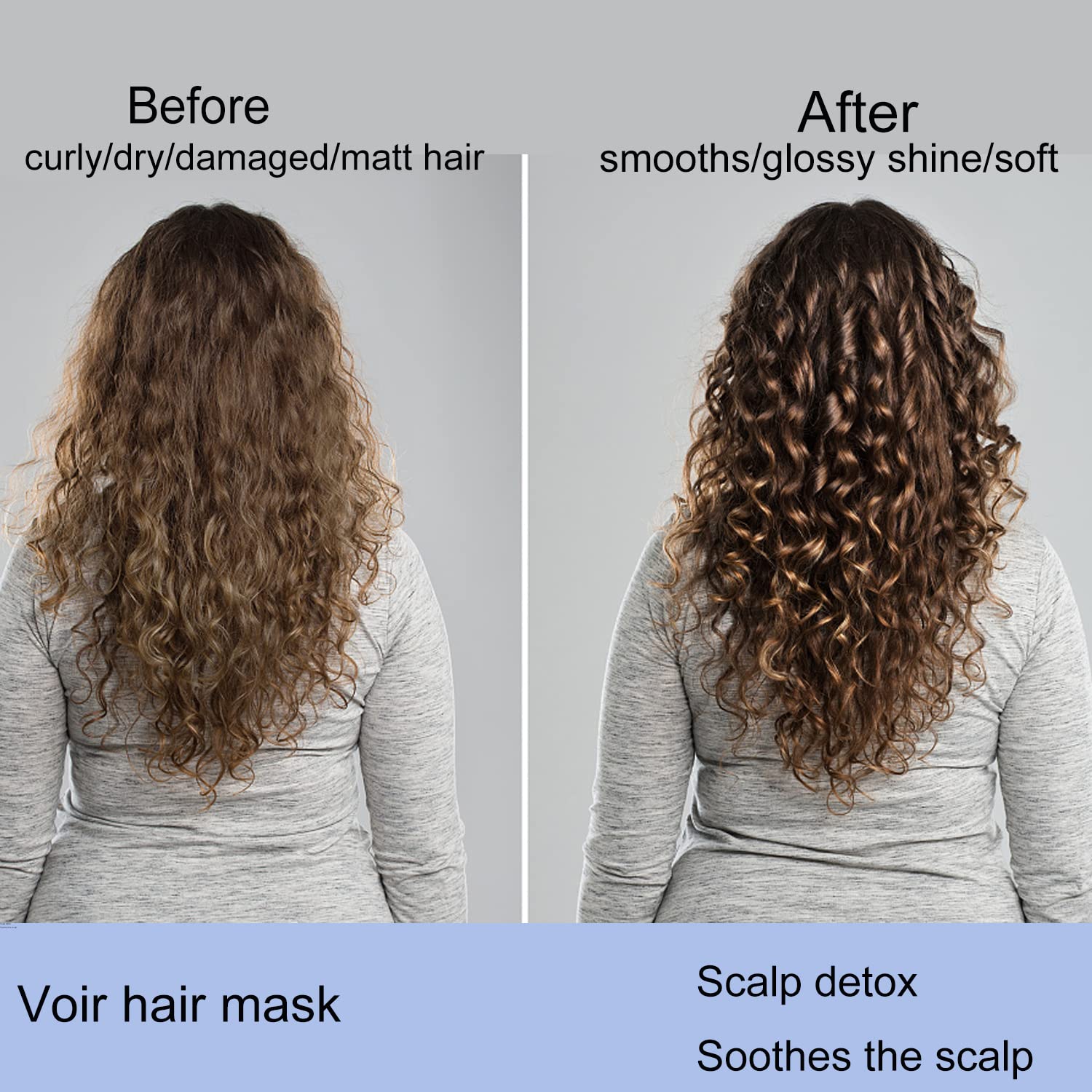 Voir Haircare Rhythm Of The Rain Hair Masque & Scalp Detox 6.8 Fl Oz : Beauty & Personal Care