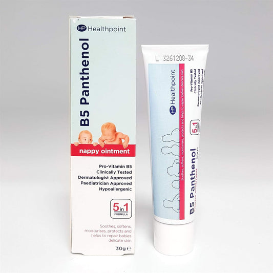 3 Pack | 3 X 30G | B5 Panthenol Nappy Rash Cream | Soothes And Protects | With Pro Vitamin B5 | Suitable For Daily Use