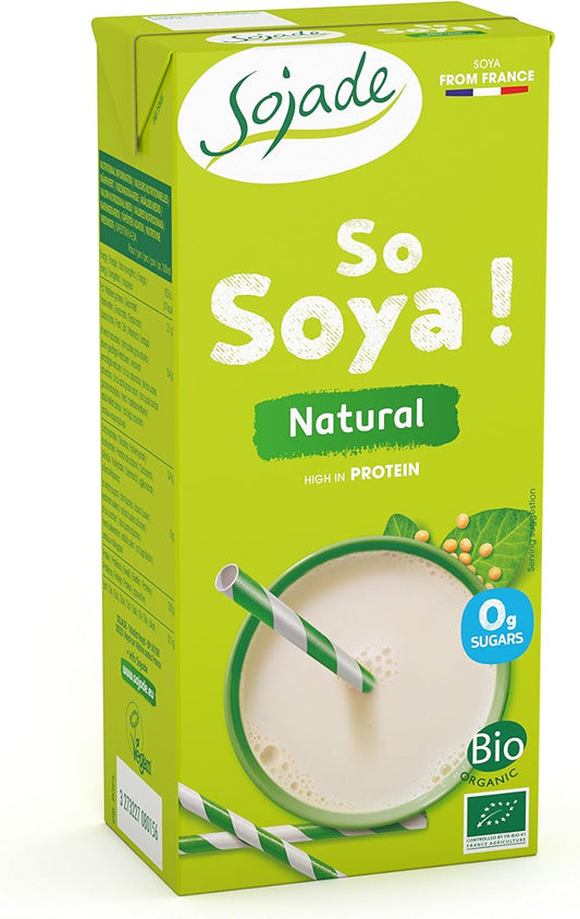 (Pack of 6) Sojade - Org Unsweetened Soya Drink 1000 ML