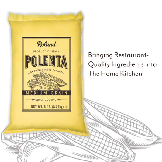 Roland Polenta, Medium Grain, 5 Pound