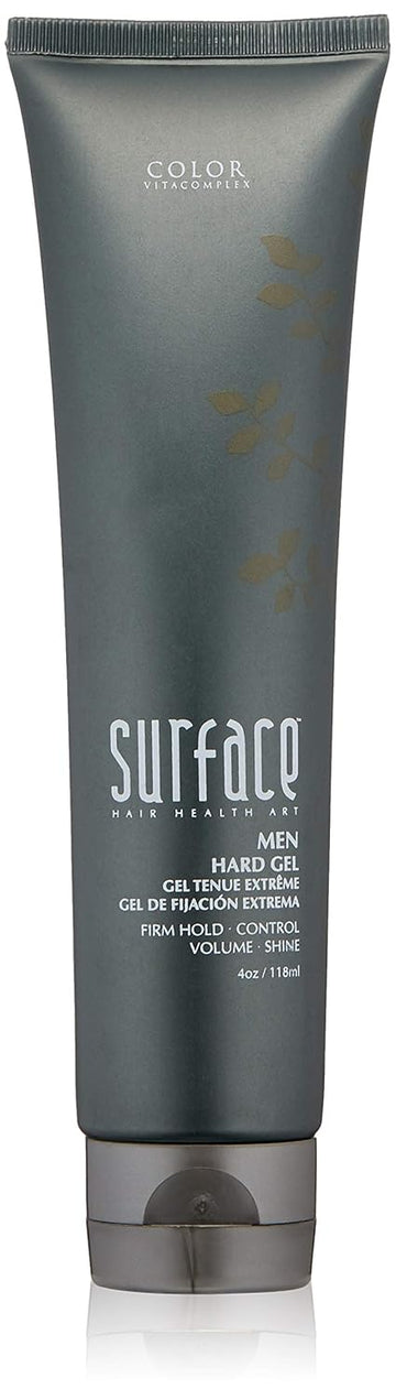 Surface Hair Men Hard Gel, 4 Fl Oz