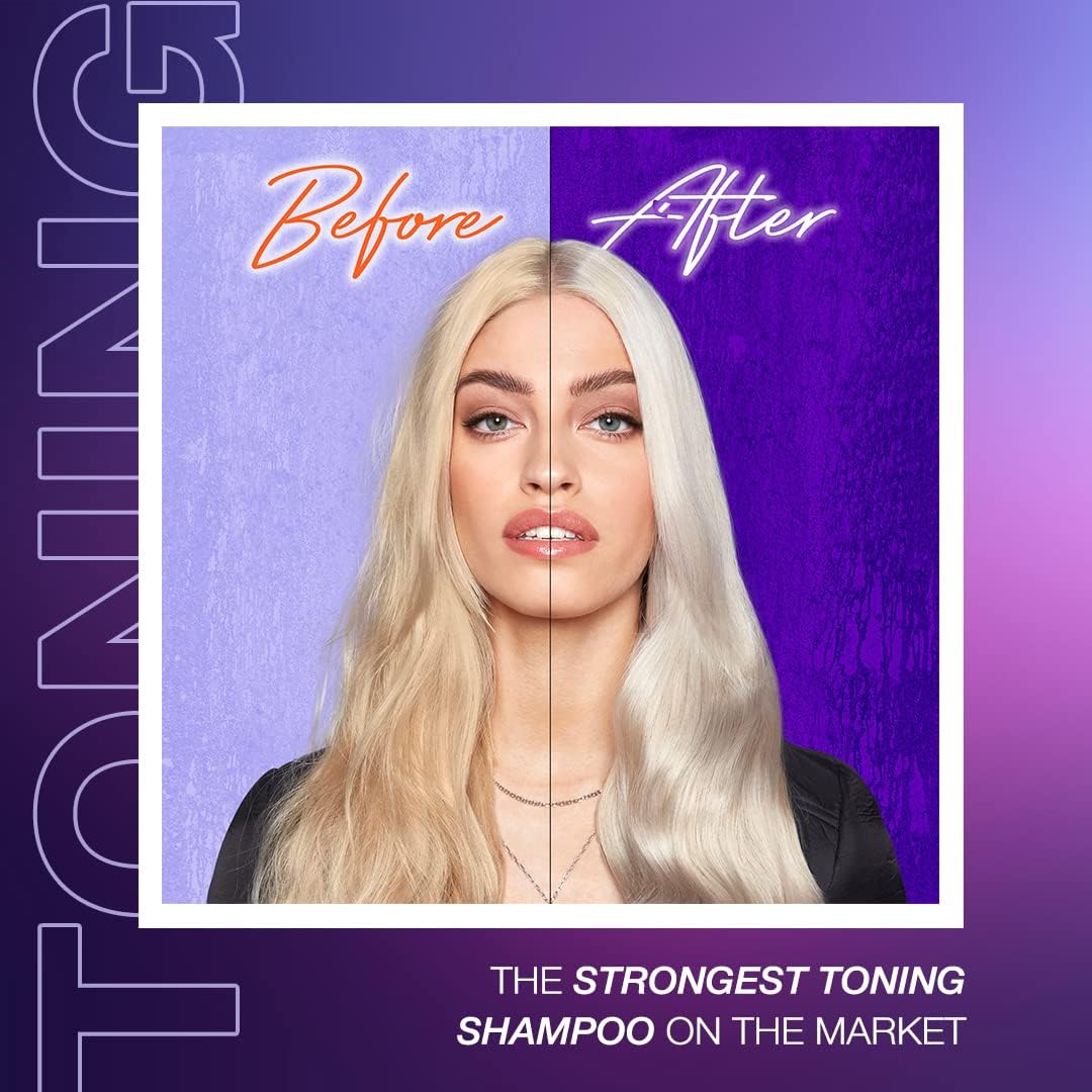 Fudge Professional Clean Blonde Damage Rewind Haircare Duo, Intense Purple Toning Routine, Shampoo and Conditioner Set for Blonde Hair, 2 x 250 ml : Amazon.co.uk: Beauty