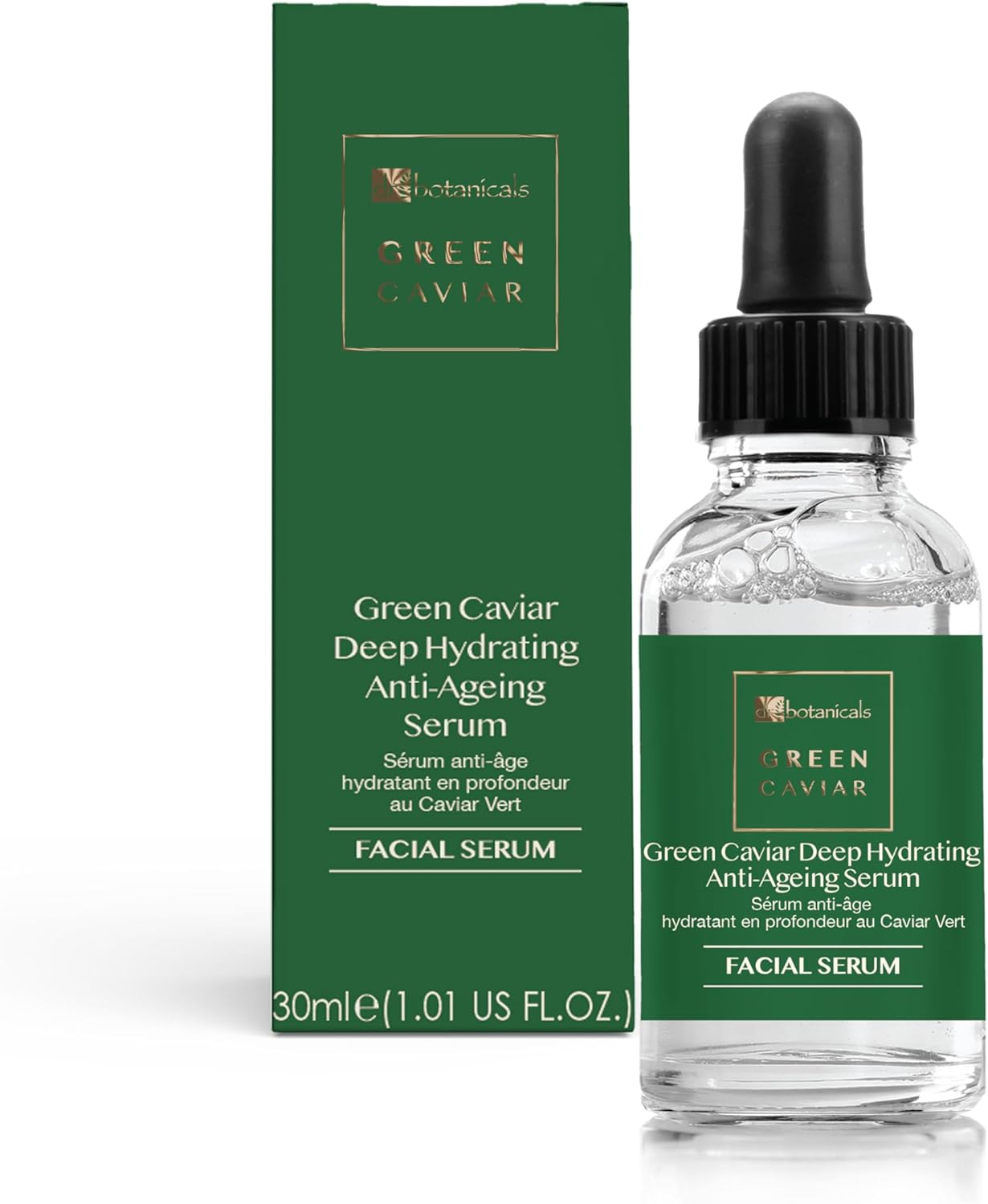 Dr Botanicals Green Caviar Deep Hydrating Anti-Ageing Serum 30Ml