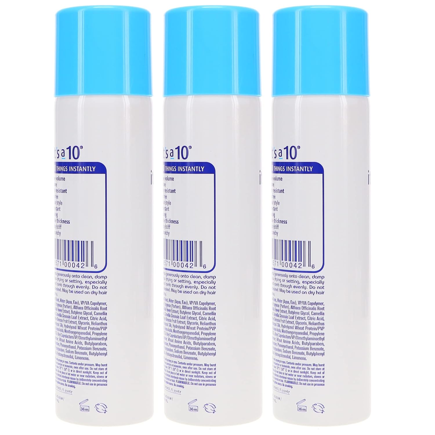 It's a 10 Haircare Miracle Blowdry Volumizer, 6 fl. oz. (Pack of 3) : Eau De Toilettes : Beauty & Personal Care