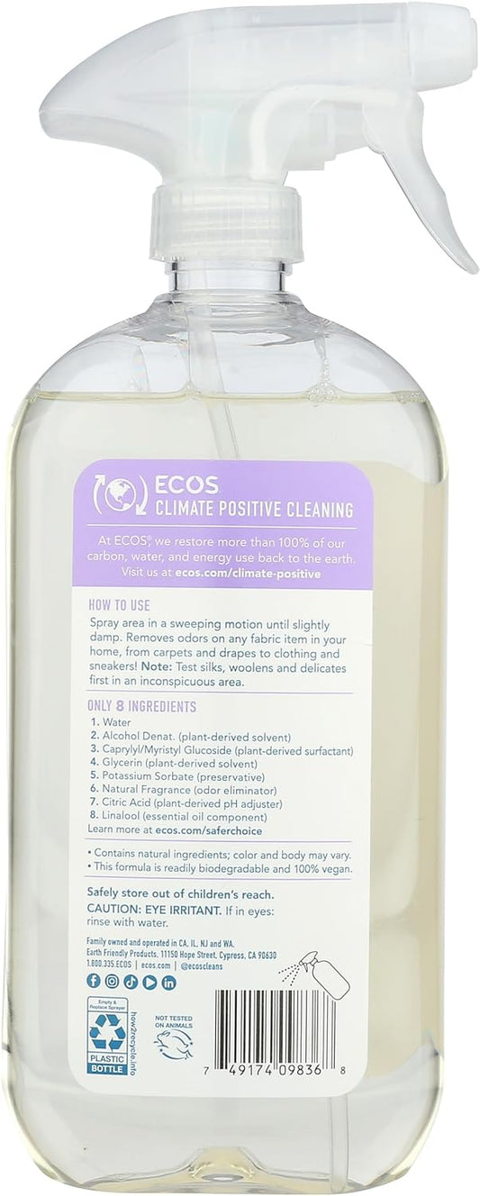 Ecos, Fabric Refresher Odor Eliminator Lavender Vanilla, 20 Fl Oz