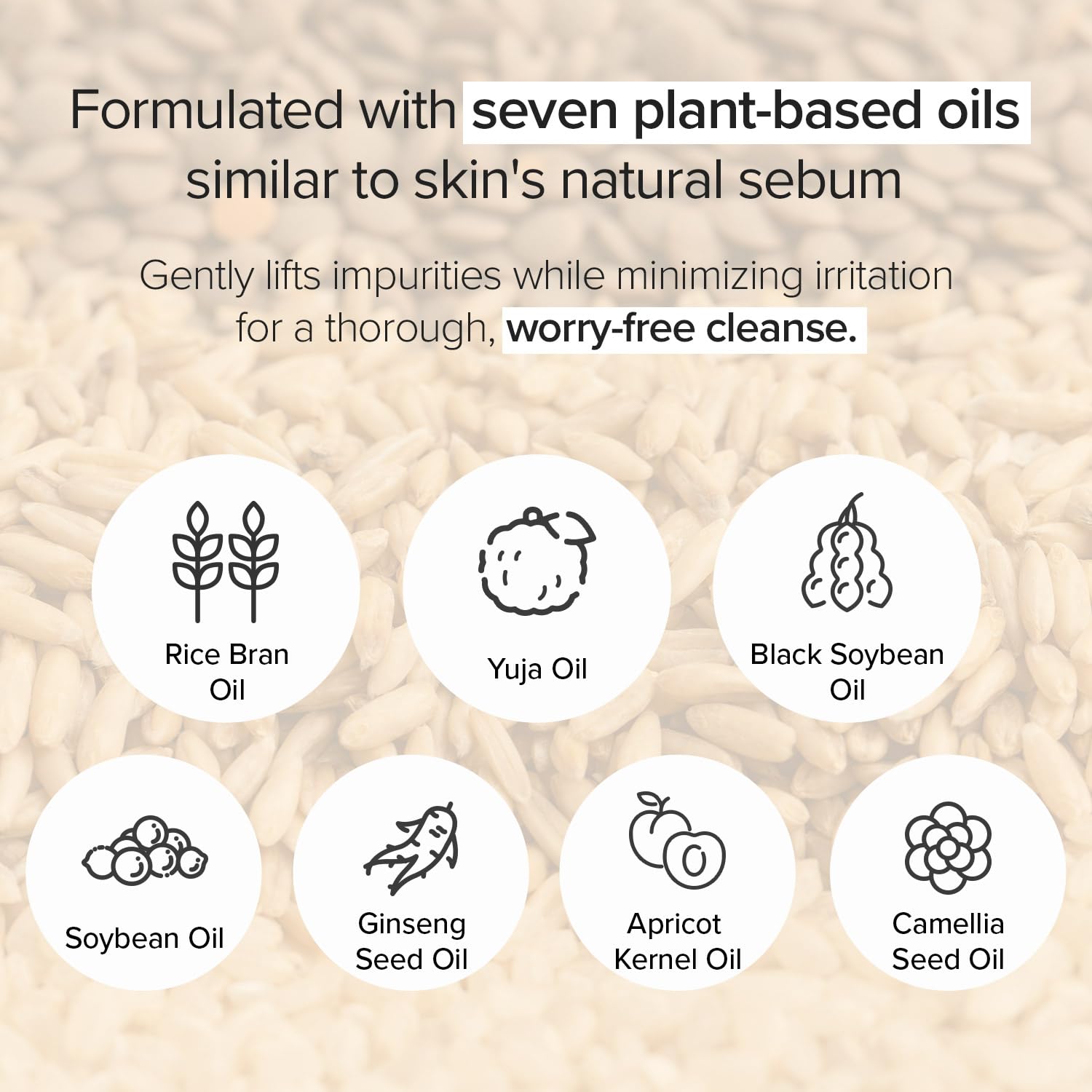 Mary&May Rice Glutathione Lha Cleansing Oil - Deep Pore Cleansing, Blackhead & Whitehead Removal - Korean Makeup Remover With Rice Bran Oil, Gentle Exfoliation, Clean Beauty, 6.76 Fl.Oz. : Beauty & Personal Care