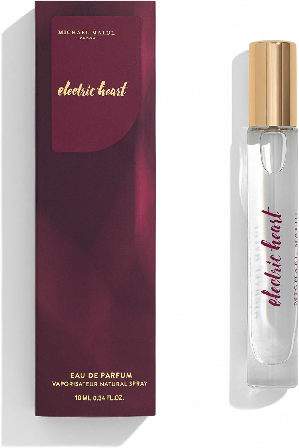 Michael Malul Electric Heart Women'S Fragrance Eau De Parfum, Perfume For Women, 10 Ml Travel Size Perfume