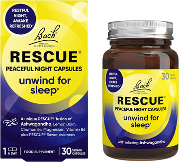 Rescue Balance And Positivity Capsules (30 Day Supply) Saffron, B5 B12 Vitamins, Flower Essences, Vegan Mood Enhancer Capsules For Emotional Balance And Busy Days