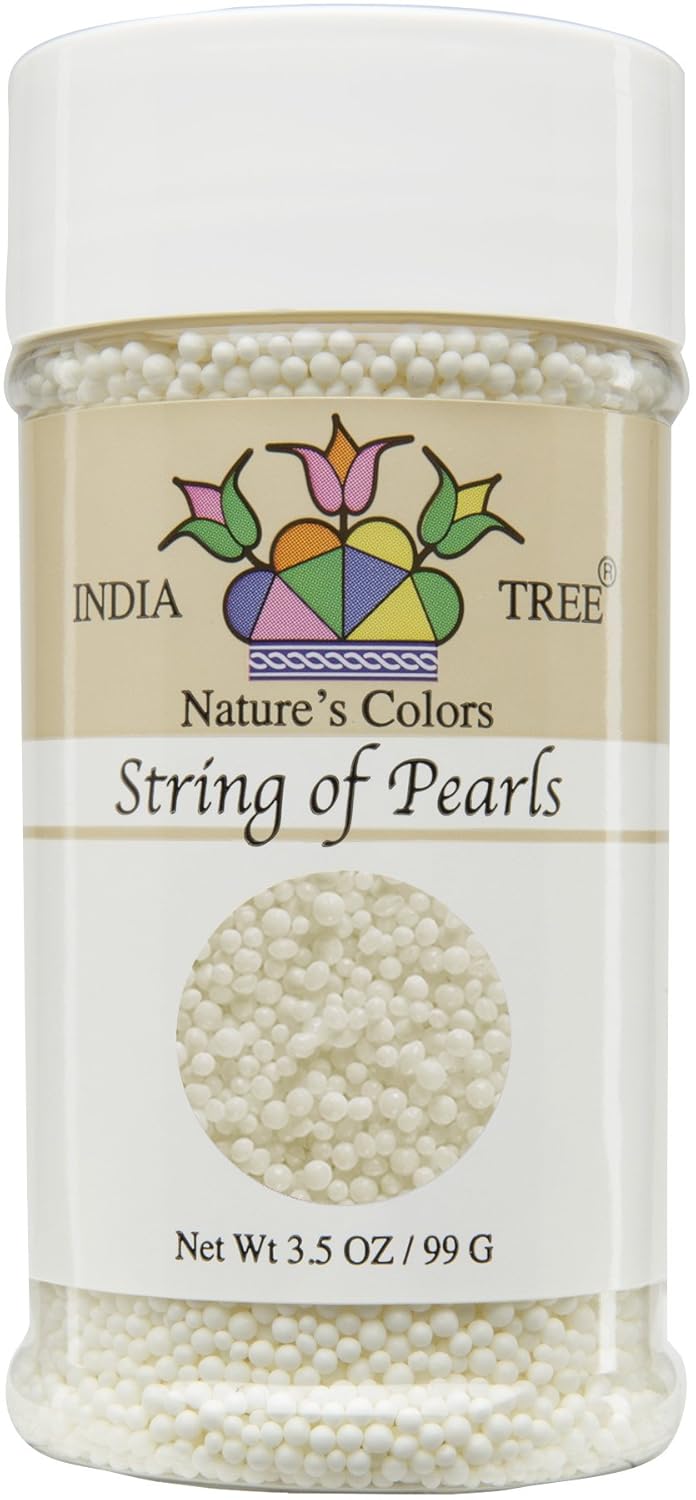 India Tree Decoratifs, String Of Pearls, 3.5-Ounce (Pack Of 4)