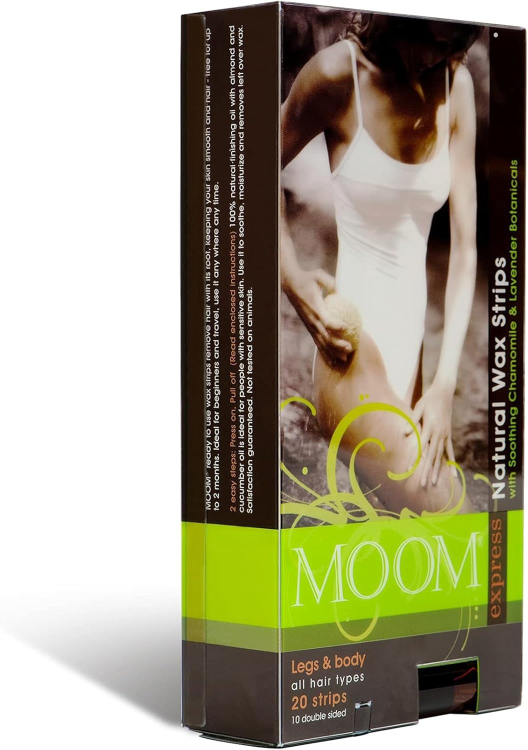 Moom Beauty Products Pre-Waxed Strips For Legs And Body [Health And Beauty]