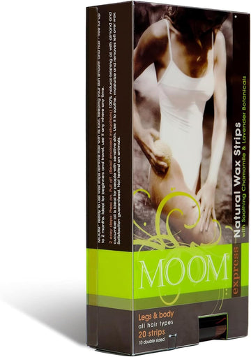 Moom Beauty Products Pre-Waxed Strips For Legs And Body [Health And Beauty]