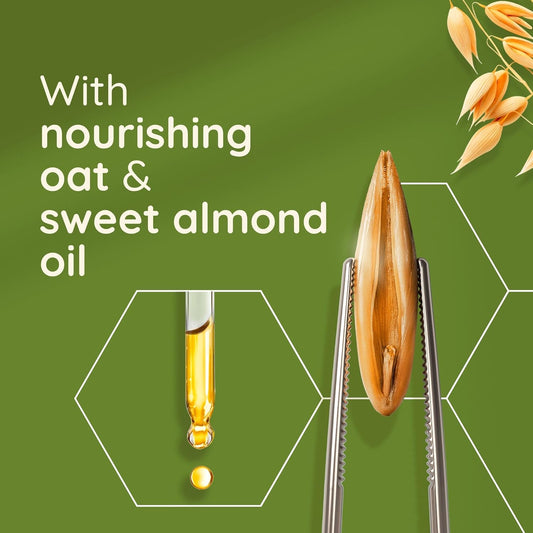 Aveeno Daily Moisturising Creamy Oil (1 X 300Ml), Moisturiser With Nourishing Oat And Sweet Almond Oil, Softens And Smoothes Skin, Non-Greasy And Veganbody Cream Suitable For Sensitive Skin