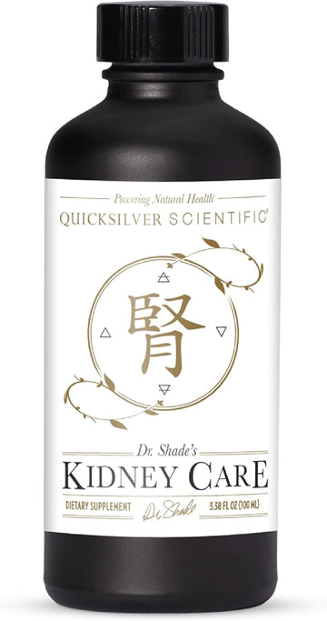 Quicksilver Scientific Kidney Care - Kidney Cleanse & Lymphatic Drainage Supplements - Astragaloside Iv Extract, Zhu Ling, Goldenrod, Ferulic Acid, He Shou Wu & Dandelion Leaf (3.38Oz / 100Ml)