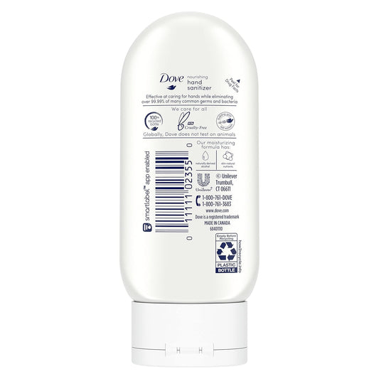 Dove Nourishing Hand Sanitizer 99.99 Percent Effective Against Germs Lavender And Chamomile Antibacterial Gel With 61 Percent Alcohol And Lasting Moisturization For Up To 8 Hours 2 Oz 6 Count