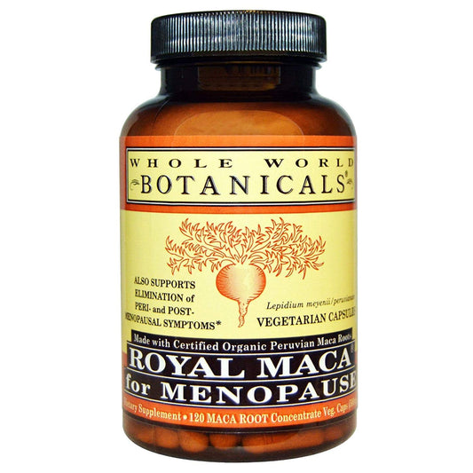 Whole World Botanicals Royal Maca For Menopause, 120 Ct : Health & Household