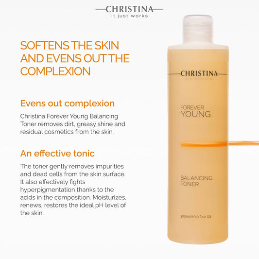 Forever Young - Balancing Toner For Oily And Combination Skin, Ph 3,2-3,7 (300Ml)