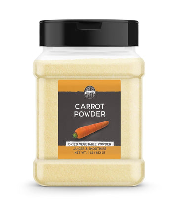 Birch & Meadow Carrot Powder, 1 Lb, Smoothies & Juices, Vegetable Powder, Beta Carotene