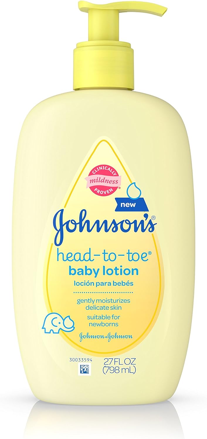 Johnson's Head-to-Toe Baby Lotion, 27 Fluid Ounce