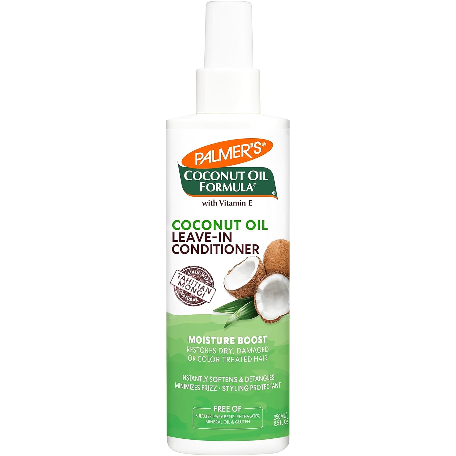 Palmer'S Coconut Oil Formula Moisture Boost Leave-In Conditioner, 8.5 Ounce