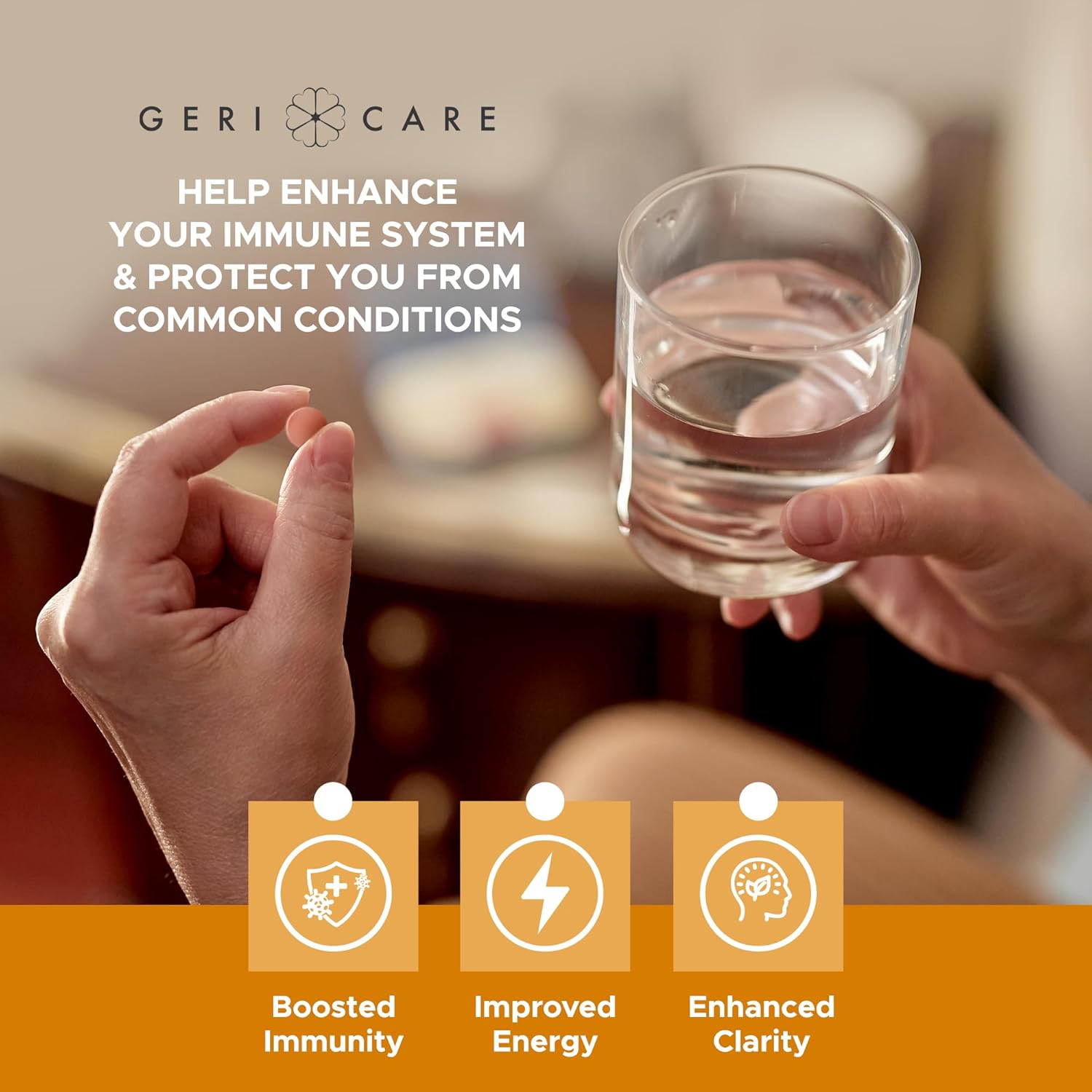 Gericare One-Daily Multivitamins With Minerals For Men & Women (1000 Tablets) High-Potency Multi-Vitamin & Multimineral Dietary Supplement For Immunity, Energy| Complete Daily Nutritional Support : Health & Household