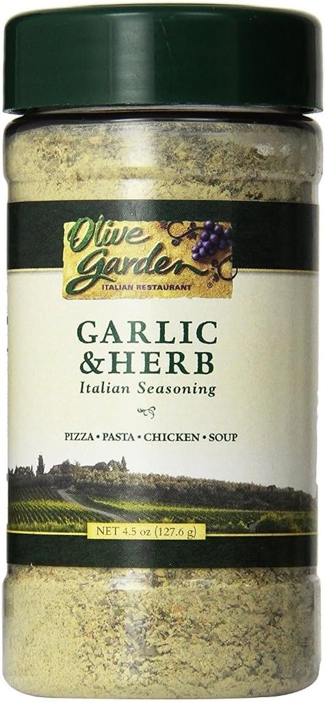 Olive Garden Italian Restaurant Garlic & Herb Italian Seasoning 127.6G Tub