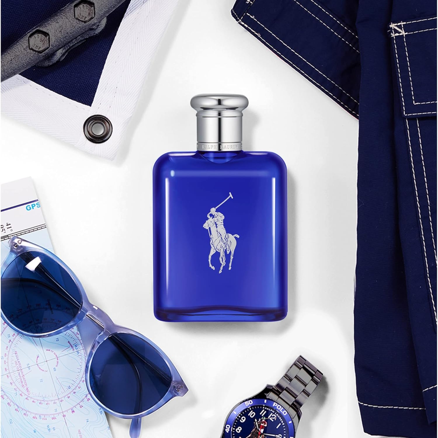 Ralph Lauren Fragrances Polo Blue - Eau De Toilette - Refill - Men'S Cologne - Aquatic & Fresh - With Citrus, Sage, And Suede - Medium Intensity - 5.1 Fl Oz : Beauty & Personal Care