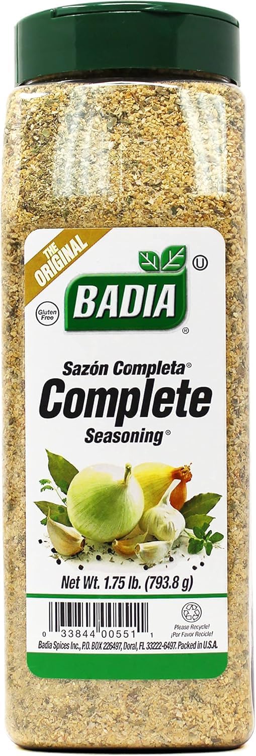 Badia Complete Seasoning, Sazon Completa 1.75 Lbs (Pack Of 2) By Badia