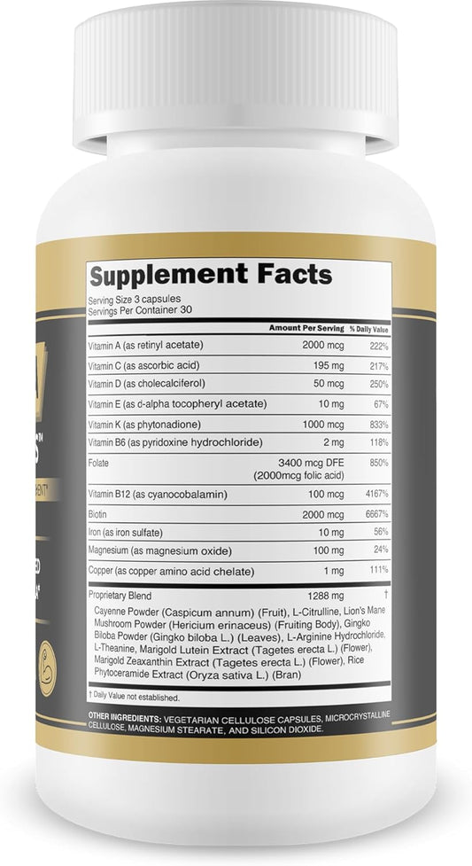 Alpha Capsules - Male Circulation Supplements For Men - Advanced Blood Flow Booster - Alpha Boost Alpha Bites Pills - Blood Flow Max Alpha Bites Supplement - Vitamin Blood Flow Alpha Bites Male Pills