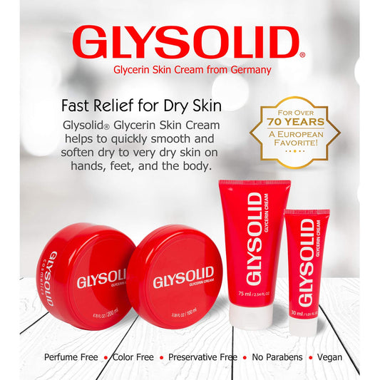 Glysolid Skin Cream, Jar 3.38 Fl Oz (100 Ml)