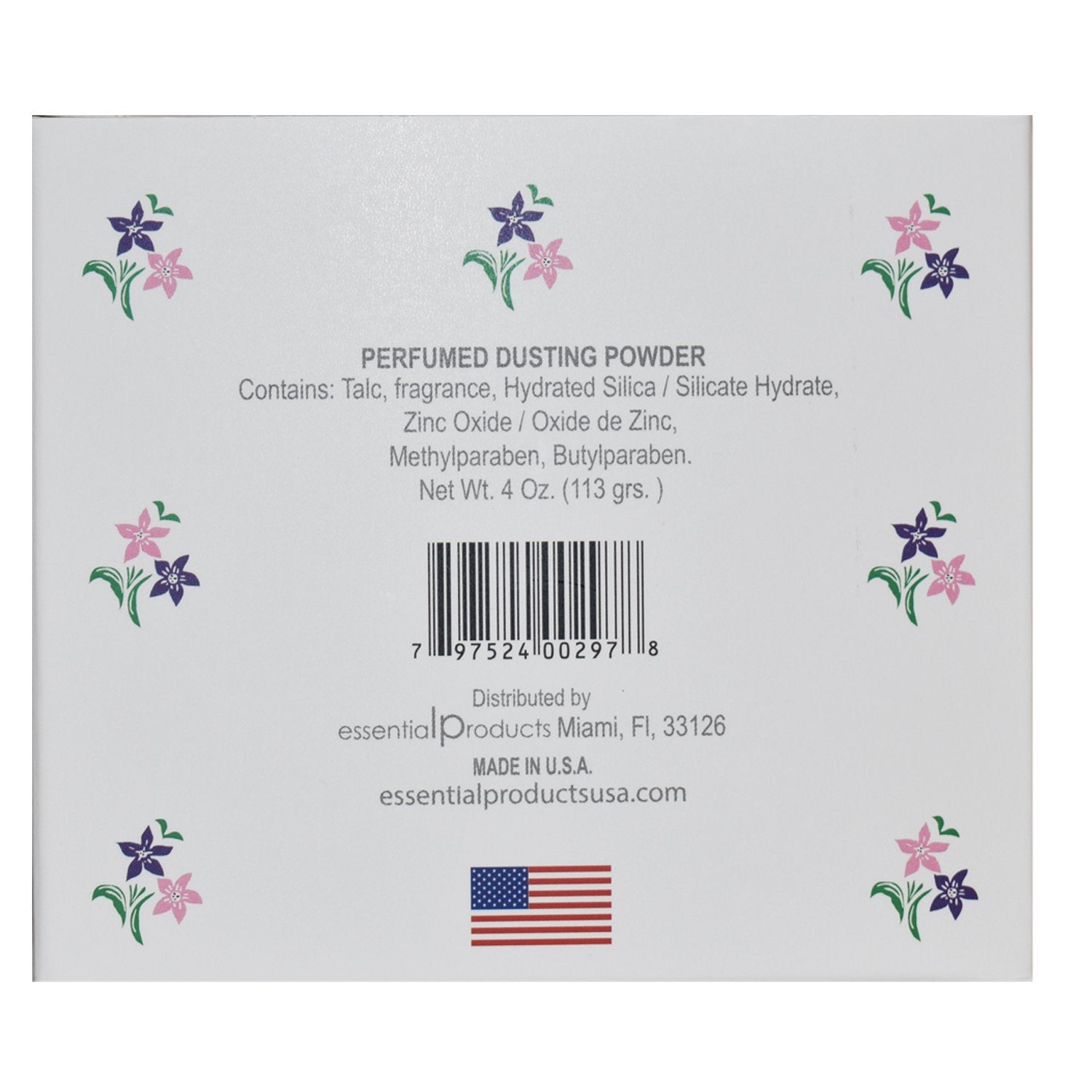 Corlys Dusting Powder For Women And Children With Puff 4 Oz : Beauty & Personal Care