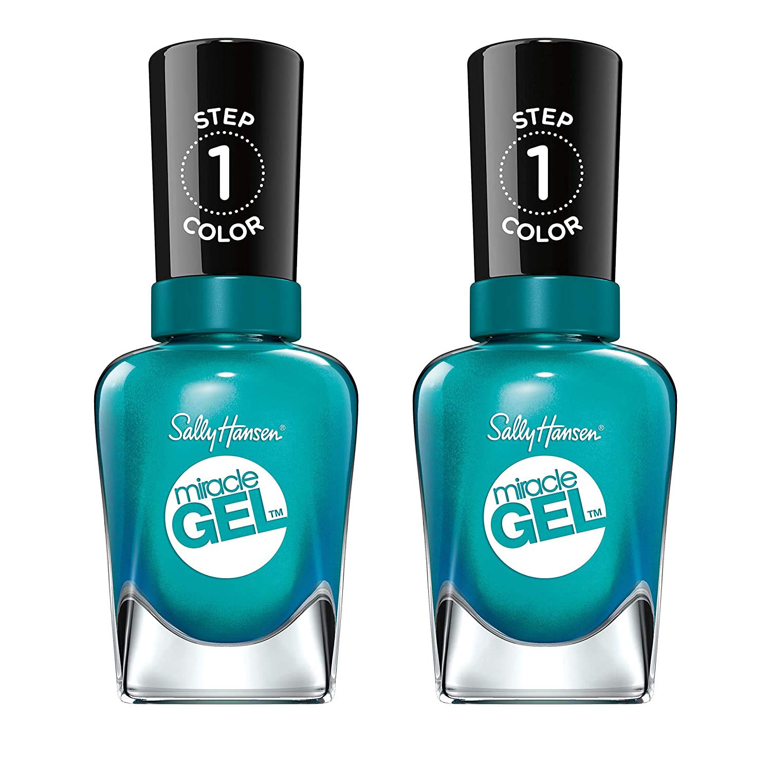 Sally Hansen Miracle Gel Nail Polish, Shade Combustealble #729 (Pack Of 2)