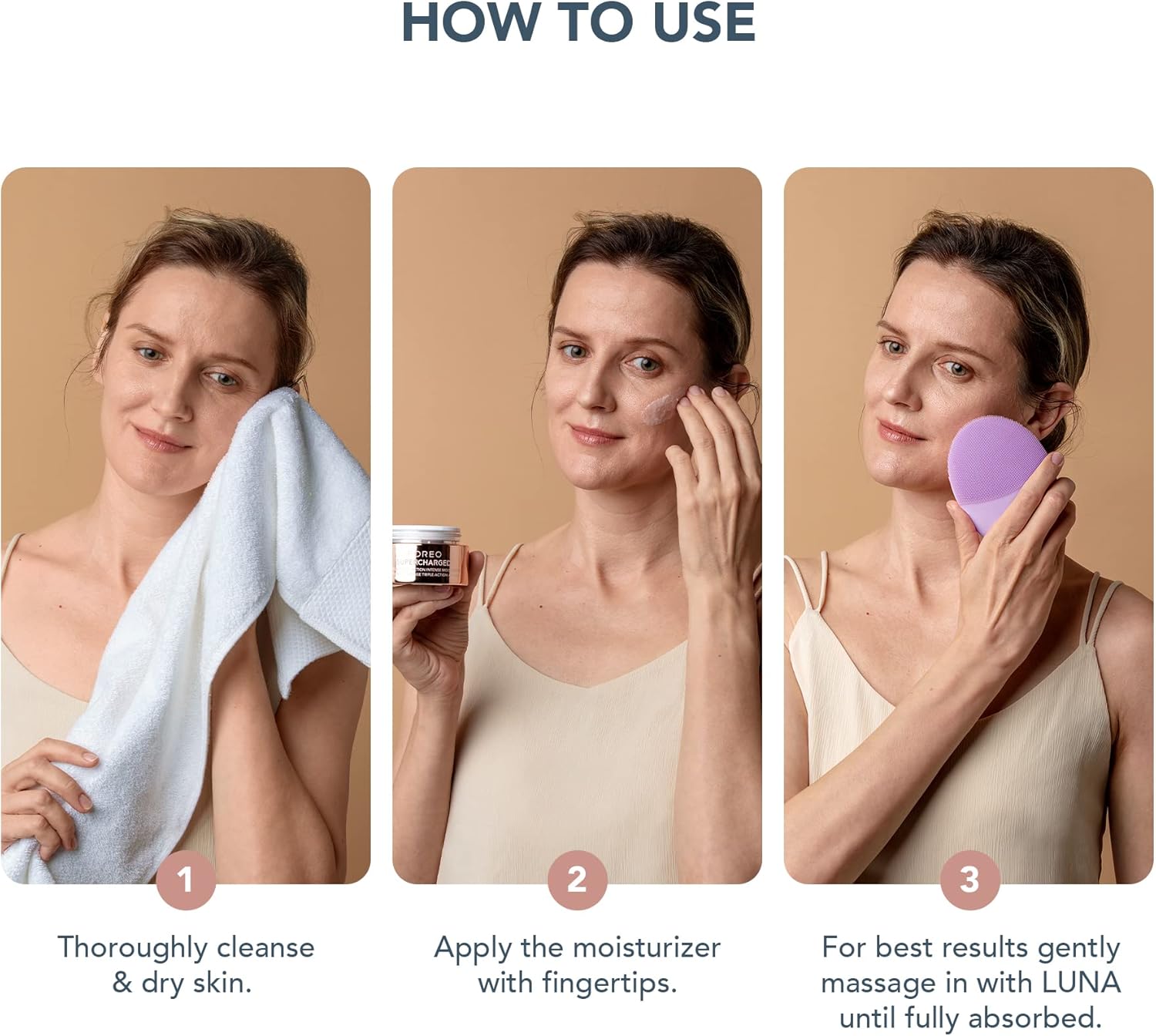 FOREO SUPERCHARGED HA+PGA Triple Action Intense Face Moisturiser - Wrinkle Day Cream for Face - Hyaluronic Acid & Squalane - Vegan - Cruelty & Gluten Free - Clean Skincare - 50ml : Amazon.co.uk: Beauty