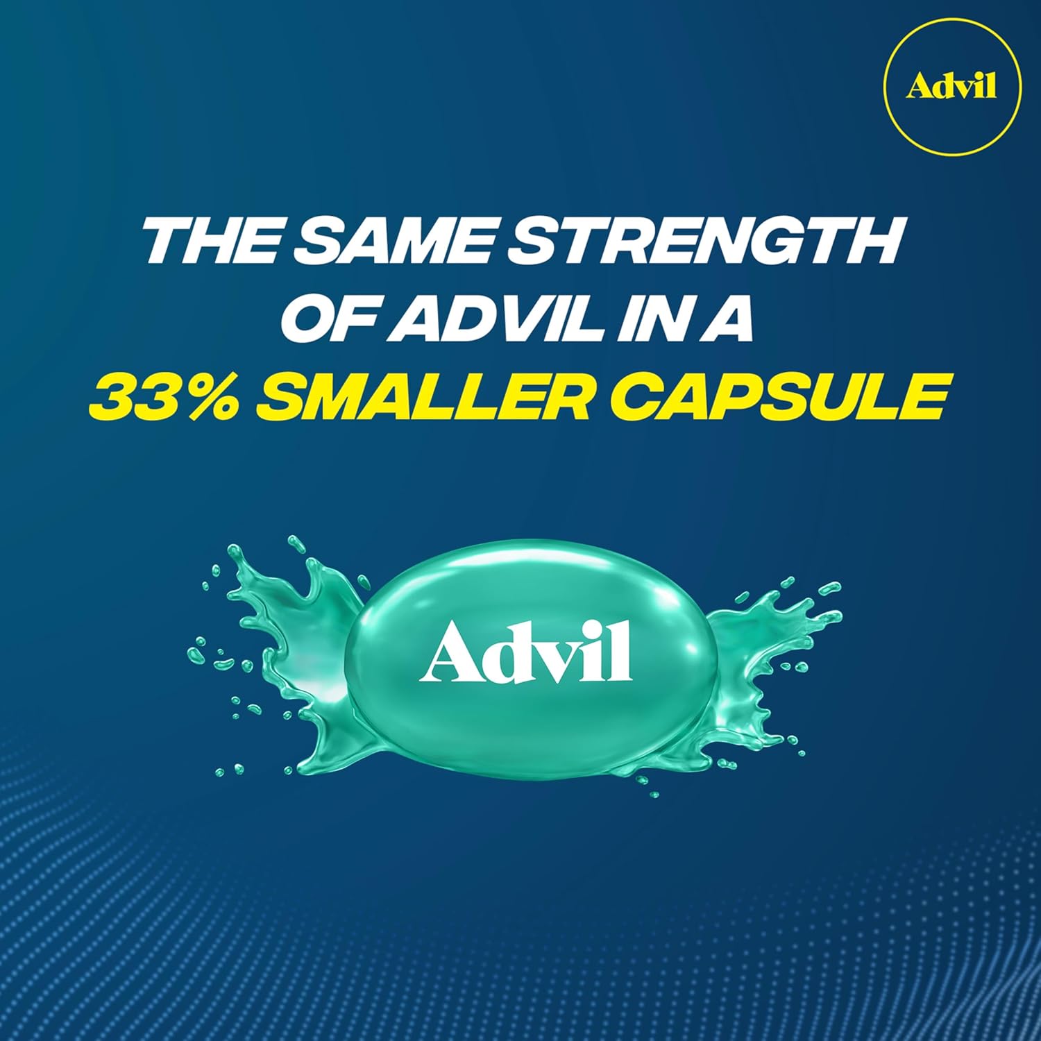 Advil Liqui-Gels Minis Pain Reliever And Fever Reducer, Pain Medicine For Adults With Ibuprofen 200Mg For Pain Relief - 50X2 Liquid Filled Capsules : Health & Household