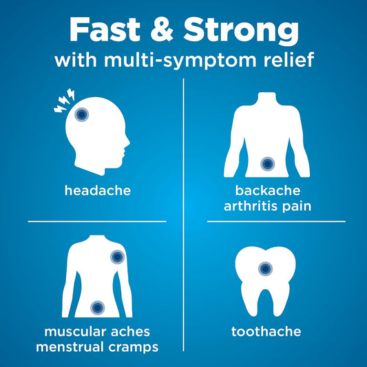 Amazon Basic Care Dual Action Acetaminophen 250 Mg And Ibuprofen (Nsaid) 125 Mg Tablets, 216 Count