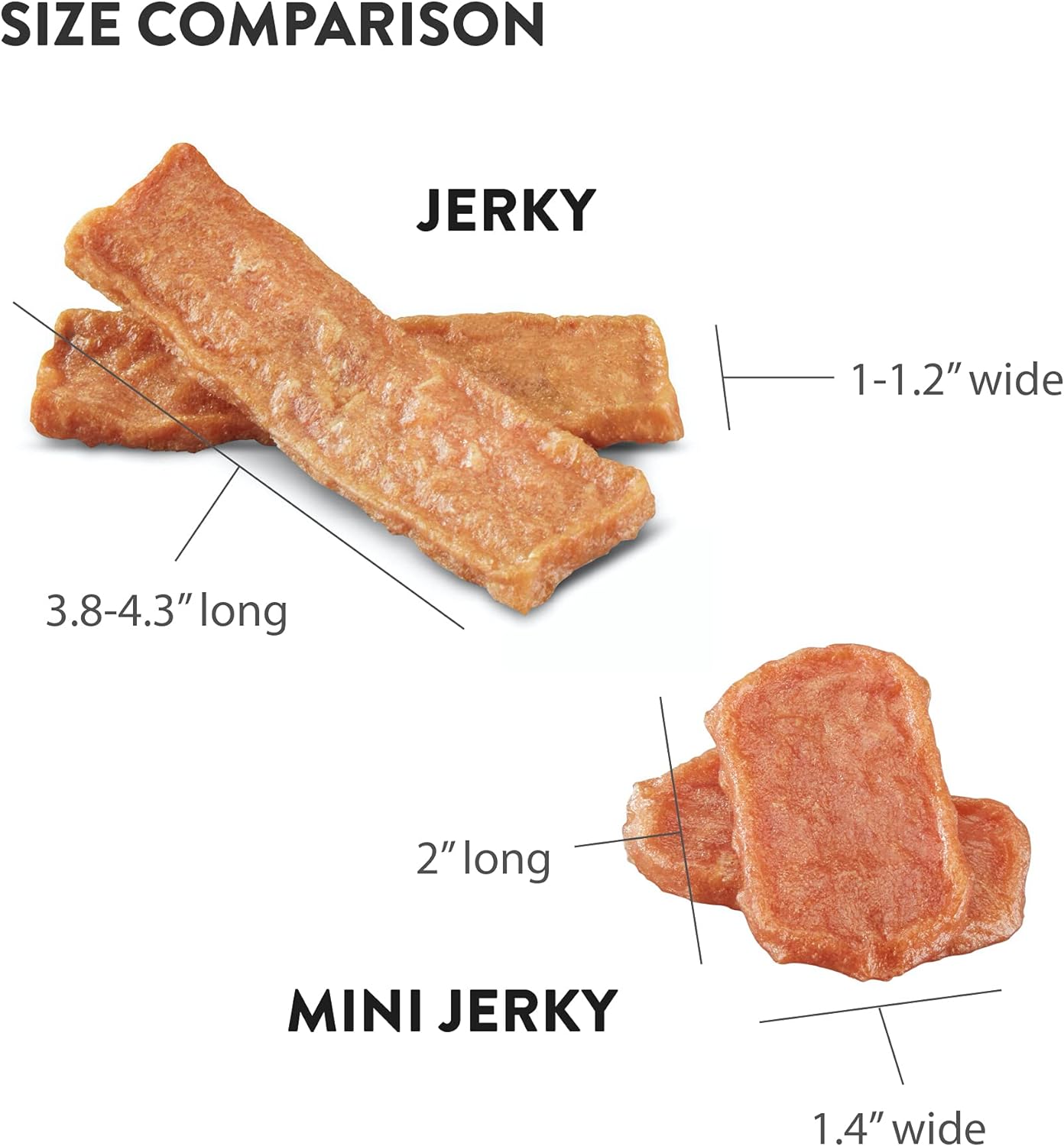 DOGSWELL Jerky Treats for Dogs, Skin and Coat Salmon Recipe 18 oz., 29235 : Pet Supplies