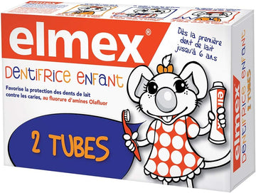 Elmex Baby Toothpaste 0-6 Years, With Reduced Concentration Of Amine Fluoride To Protect Children'S Teeth, Anticaria, 0% Dyes, 50 Ml