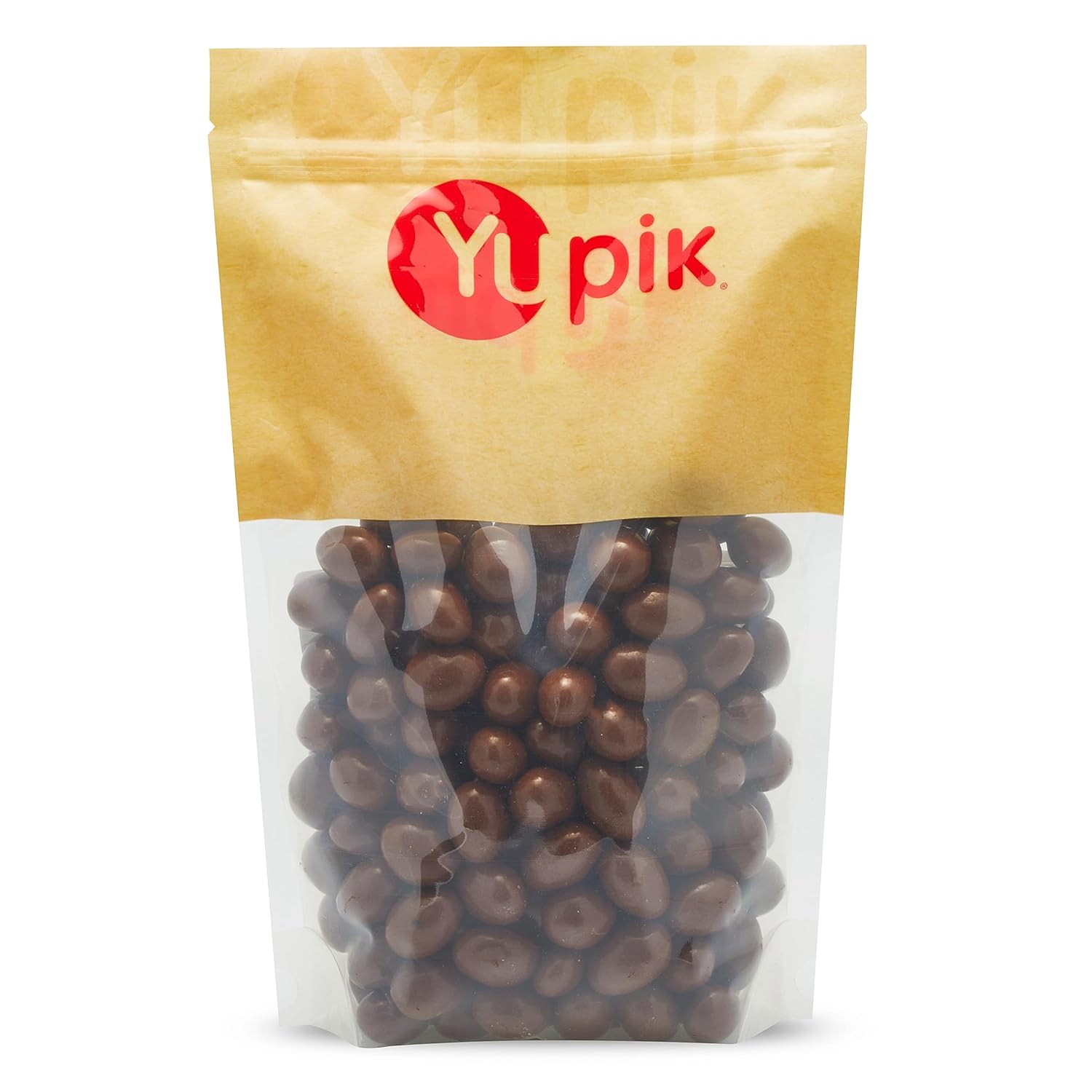 Yupik Milk Chocolate Covered Almonds, 2.2 Lb, Kosher, Whole Nuts, Almonds Dipped In Fine Milk Chocolate, Crunchy & Smooth, Chocolate Candy, Classic Sweet Snacks