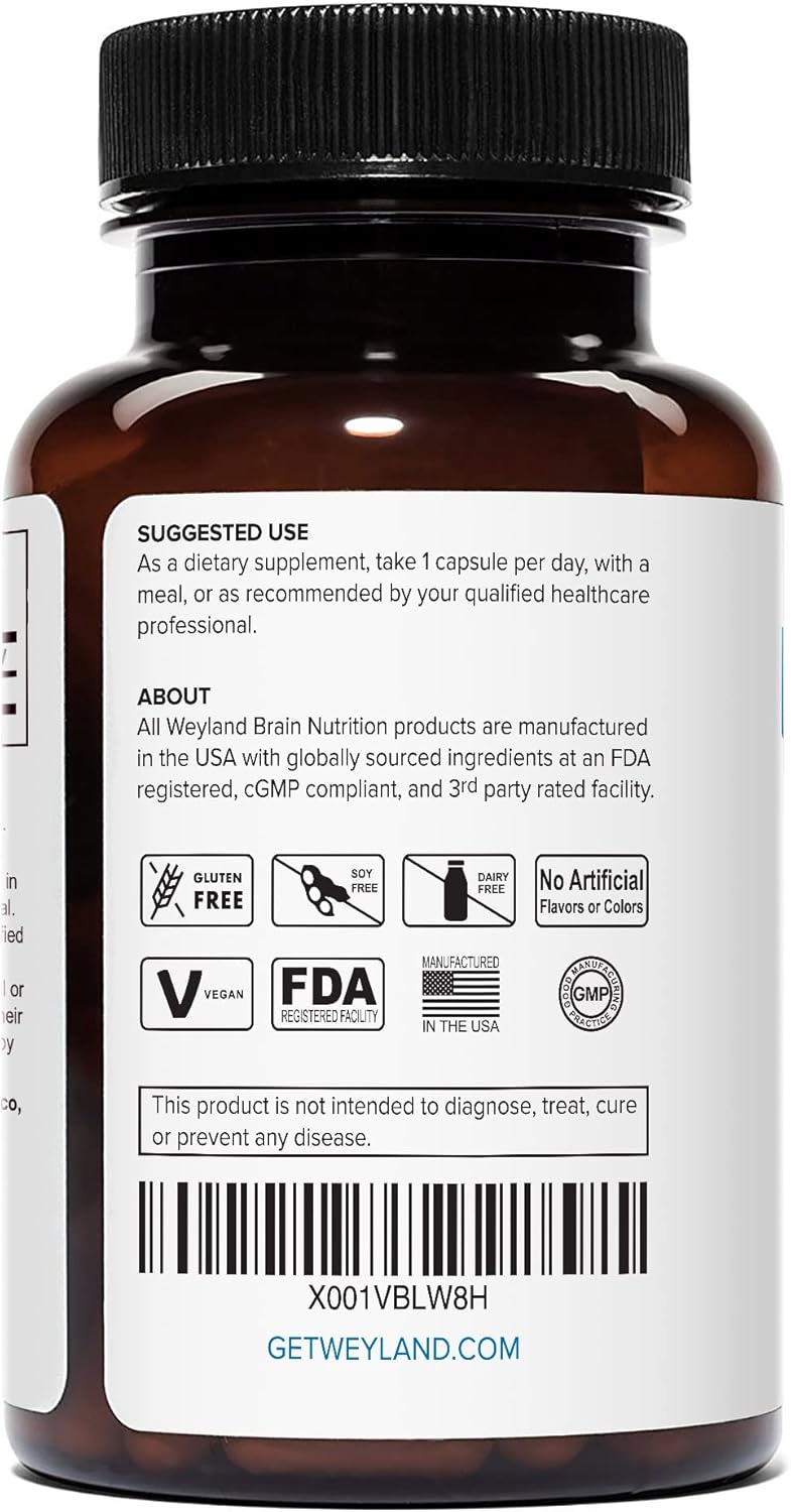 Lithium Orotate 20Mg (1 Bottle), 60 Vegetarian Capsules, Lithium Supplement Supports Healthy Mood, Behavior, Memory And Wellness