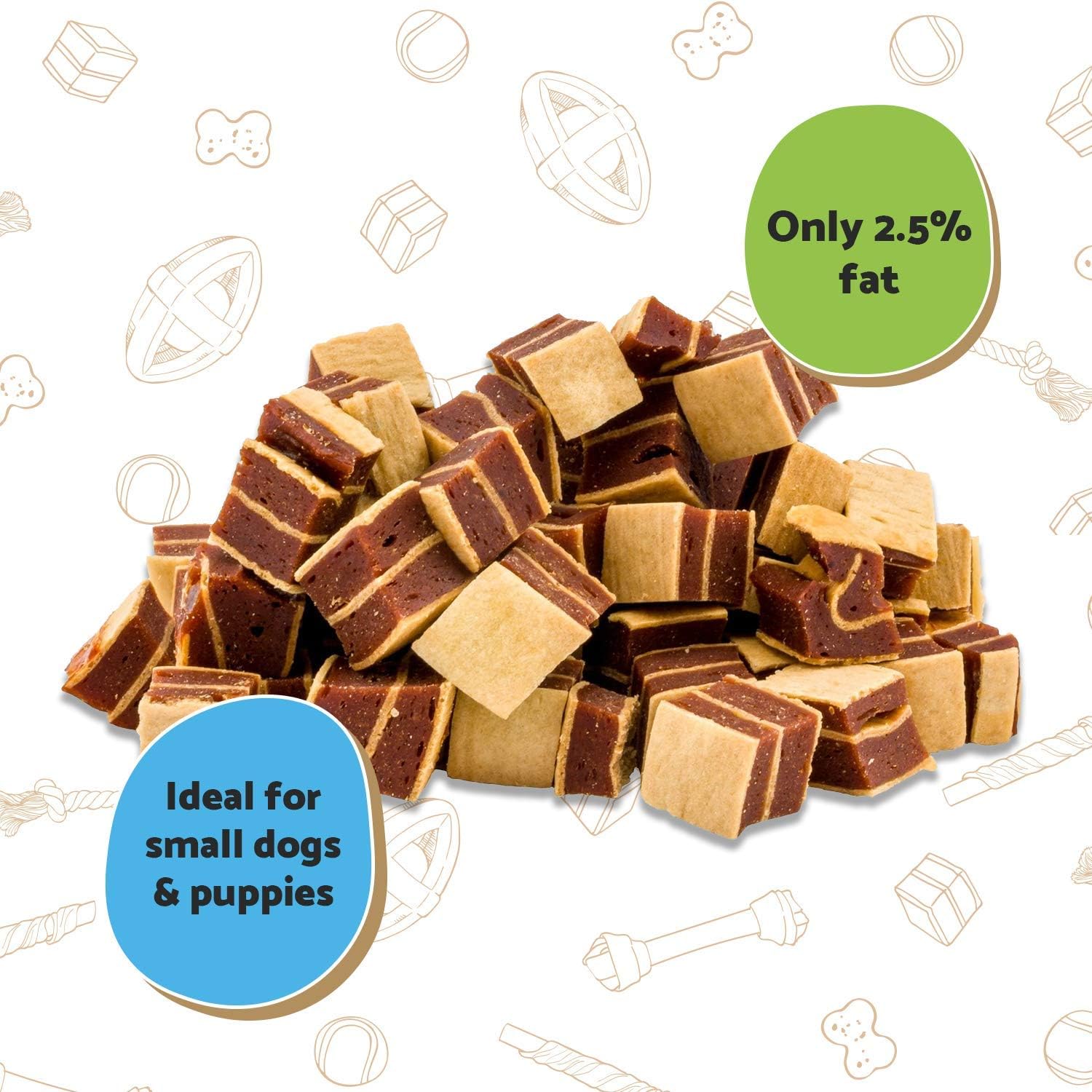 Good Boy - Bitesize Chicken Bites - Dog Training Treats - Made with Over 50% Natural Meat - 65 g e - Low Fat Dog Treats - Case of 10 : Amazon.co.uk: Pet Supplies